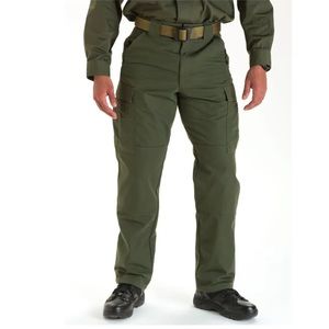 5.11 Tactical Ripstop TDU Adjustable GREEN Work Pants, Style 74003 XL REG B15-15
